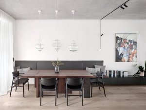 Interiér domu v pražských Malešicích od architektů z SMLXL