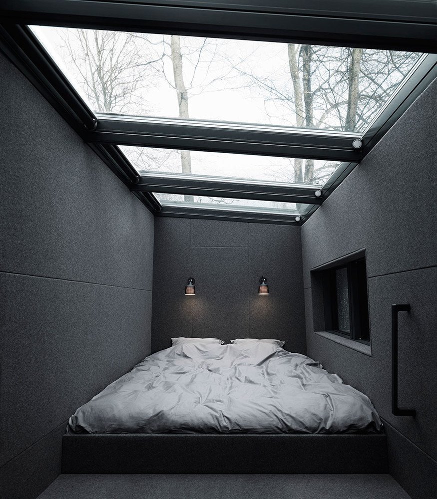Modulární chatka VIPP Shelter, Morten Bo Jensen.