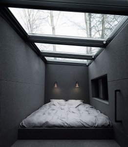 Modulární chatka VIPP Shelter, Morten Bo Jensen.