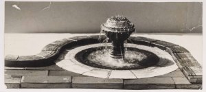 Marie Davidová: model fontány vzniklý v rámci diplomového projektu pro Centrum volného času Střížkov, 1977