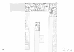 Bytový dům v Karlíně, půdorys 7np, Barbora Červeňová