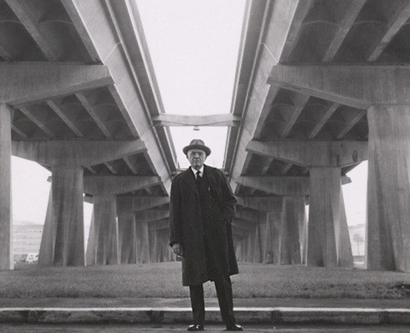 Italský architekt Pier Luigi Nervi (1891-1979)