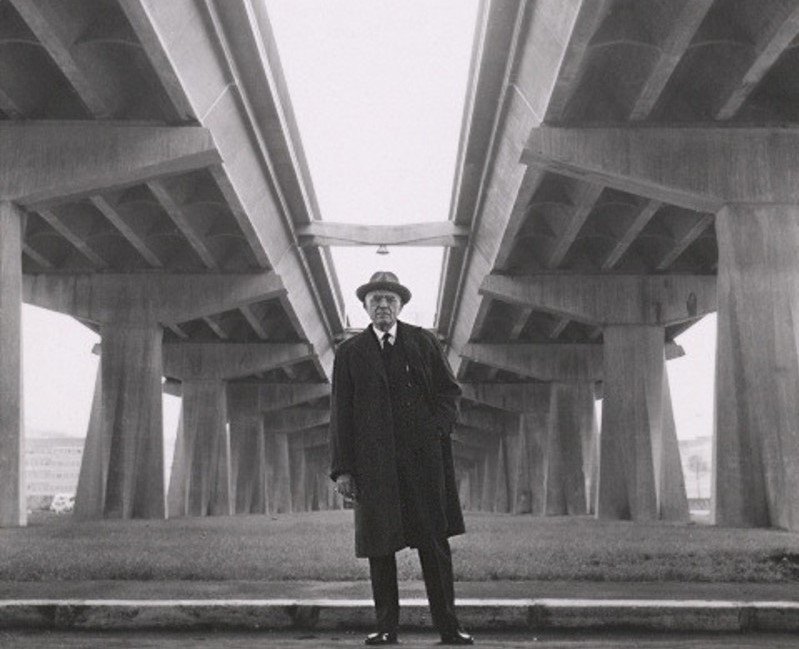 Italský architekt Pier Luigi Nervi (1891-1979)