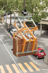 Proces výstavby (Bytový dům na okraji Paříže, Déchelette Architecture)