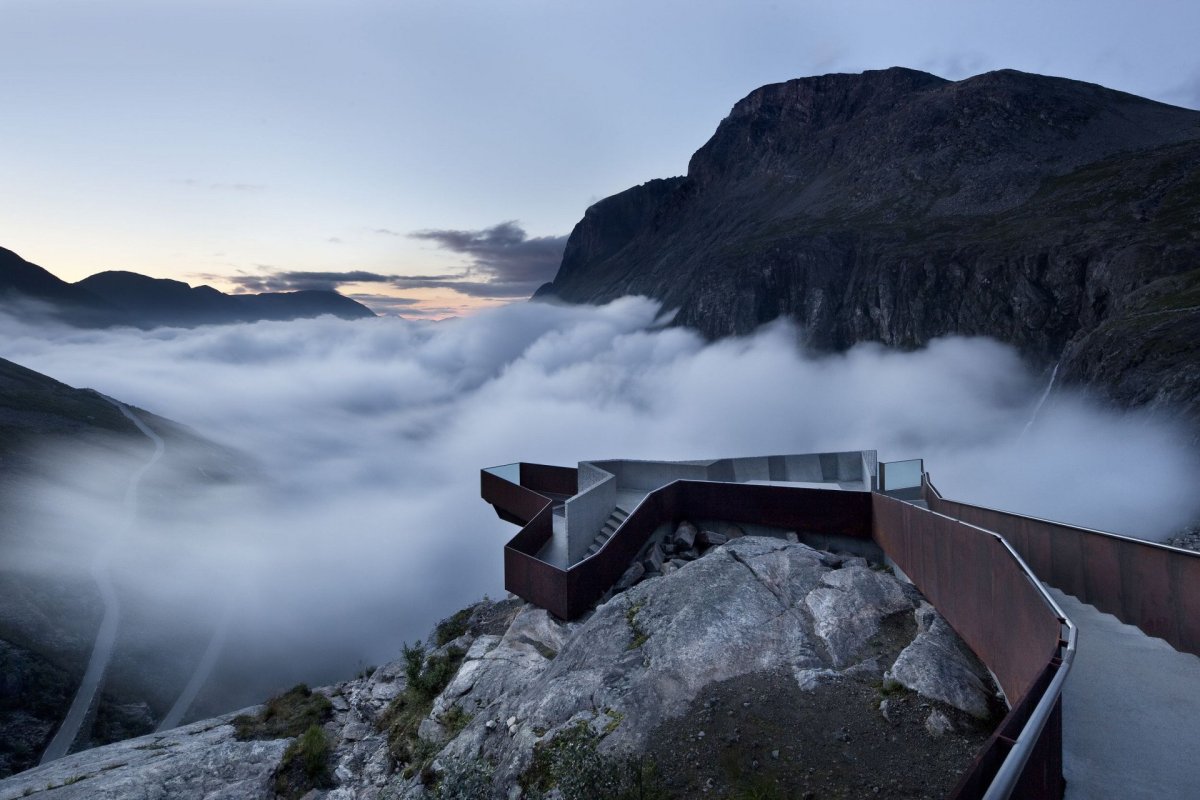 Návštěvnické centrum Trollstigen, Reiulf Ramstad Architects