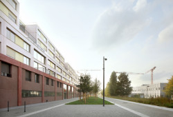 Vysokoškolské koleje Résidence Palaiseau ve Francii, studio 51N4E a Bourbouze & Graindorge