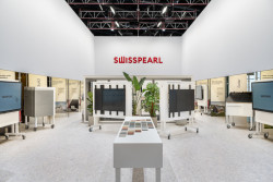 Swisspearl stánek na mnichovském veletrhu BAU 2025 