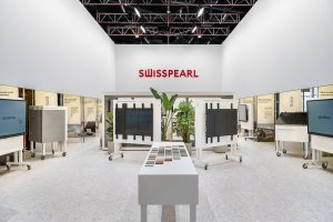Swisspearl stánek na mnichovském veletrhu BAU 2025 