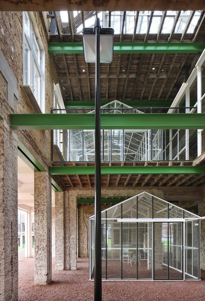 Přestavba psychiatrické léčebny PC Carritas v Belgii, Architecten de vylder vinck taillieu