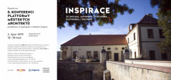 Pozvánka na 8. konferenci Platformy městských architektů ve Znojmě.