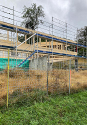 Rodinné komunitní bydlení ve Villy, Madeleine architectes, Studio François Nantermod: Stavba a rekonstrukce objektu