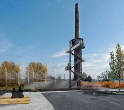 Obr. 7b: Studie adaptace na rozhlednu, Vilémov-Zahořany, návrh - foto