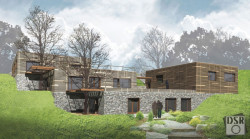 Sandra Schwarzová, Rodinný dům s kavárnou ve Znojmě - foto