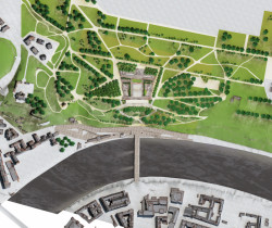 Studie využitelnosti objektu Stalinova pomníku v Praze z roku 2012 od kanceláře SGL projekt.