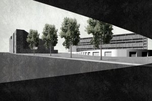 BLIND SPOTS / 35 Vizí pro město Praha: Ivana Beljan, Holešovice – areál Cross Clubu – foto