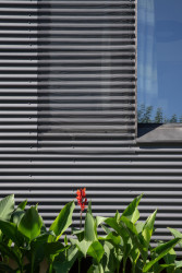 Perforace fasády (Rodinný dům u Rozkoše, MOLO architekti)