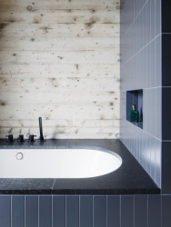 Koupelna dětí (Dům u vinohradu, ARCHITEKTI mikulaj & mikulajová )