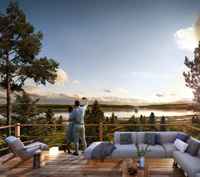 Vizualizace proměny okolí jezera Medard