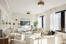 Bytovka z červeného betonu od David Chipperfield Architects