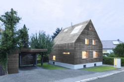 Přestavba rodinného domu na vlastní architektonický ateliér, [lu:p] Architektur