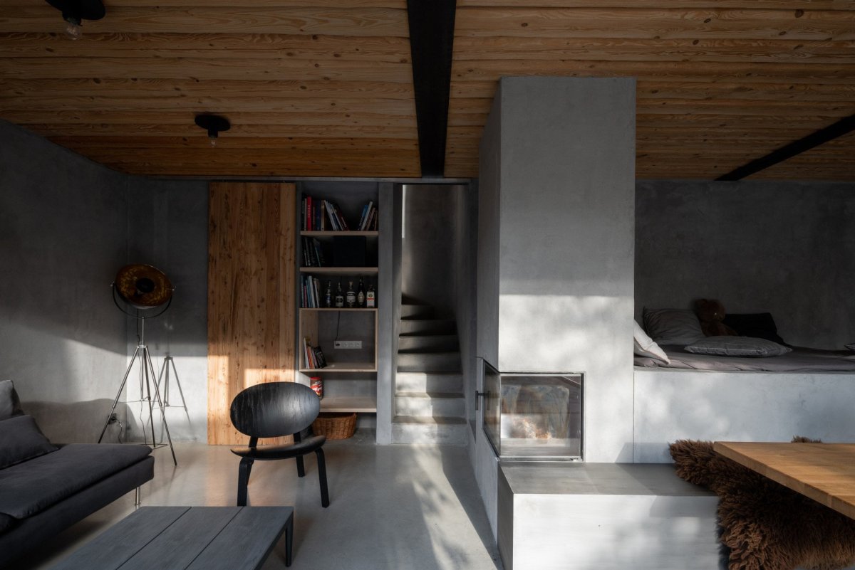 Víkendový dům v Bukovanech od studia SENAA architekti