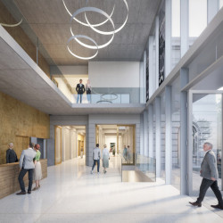 Revitalizace areálu Sokolovny v Rokycanech, Rusina Frei architekti / Martin Rusina, Martin Frei, Gabriela Sládečková, vizualizace