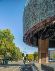 Buben na náměstí, Trondheim, Norsko