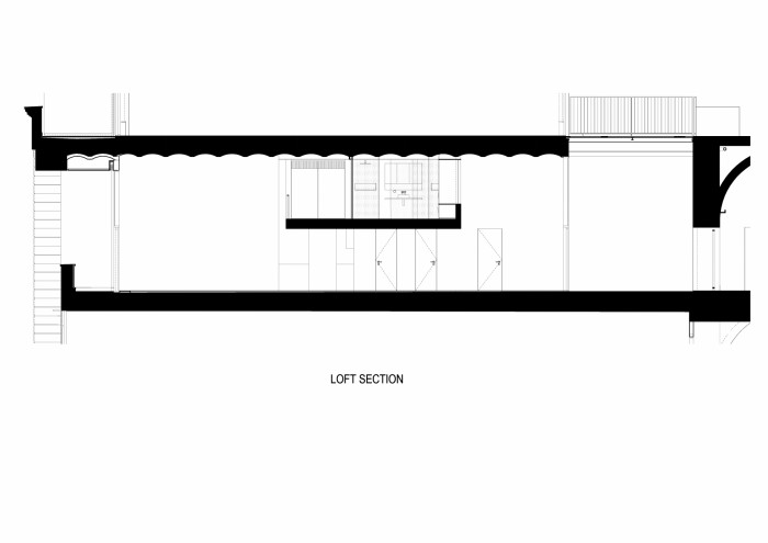 Loft with love, Vít Máslo a David Chisholm / CMC architects, řez