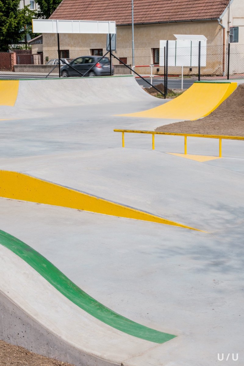Skatepark Jeneč, U/U studio