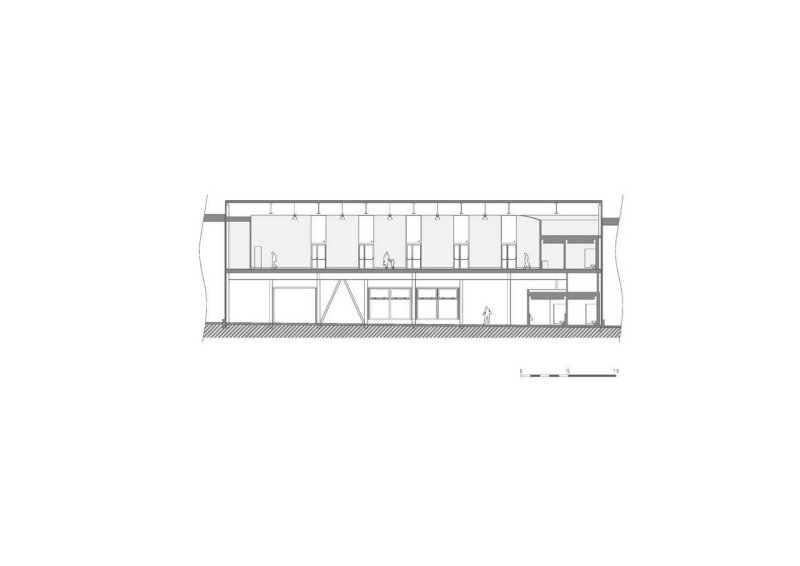PROGRES ATELIER, Kongresový sál PVA EXPO Praha, řez příčný – foto