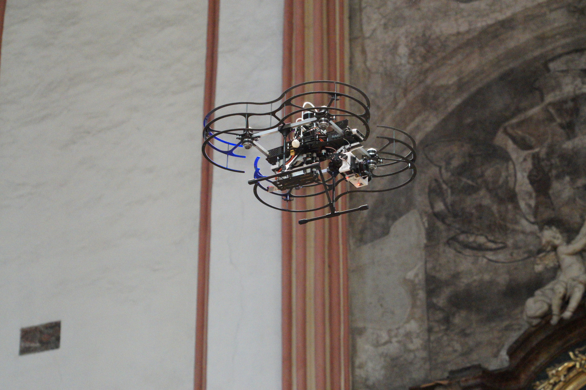 Drony z FEL ČVUT jsou využívány při rekonstrukci památek