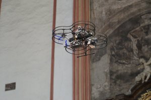 Drony z FEL ČVUT jsou využívány při rekonstrukci památek