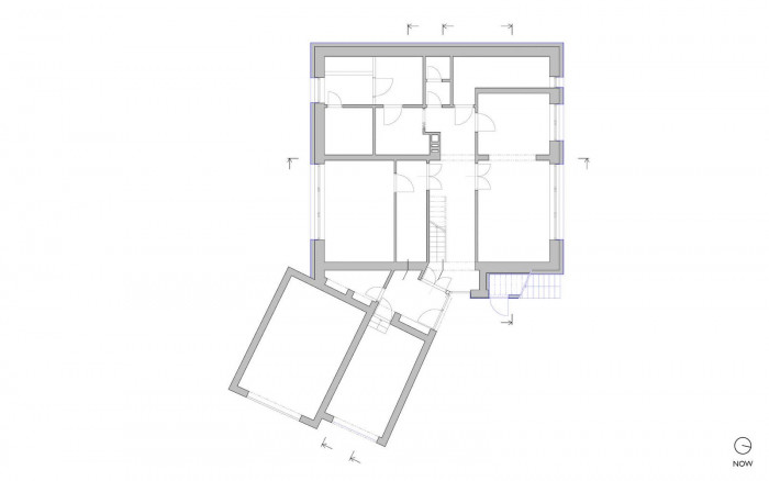 Rekonstrukce okálu, 1 pp, Pavlíček+Hulín architekti