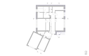 Rekonstrukce okálu, 1 pp, Pavlíček+Hulín architekti