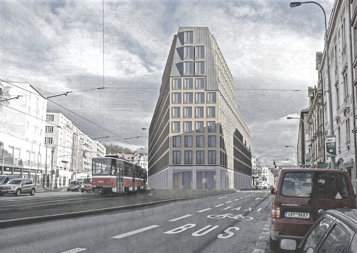 Filip Šefl, Bytový dům Plzeňská / Ateliér Kuzemenský & Synek - foto