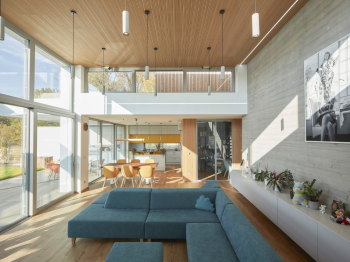 Rodinný dům u Pardubic, 0,5 Studio: