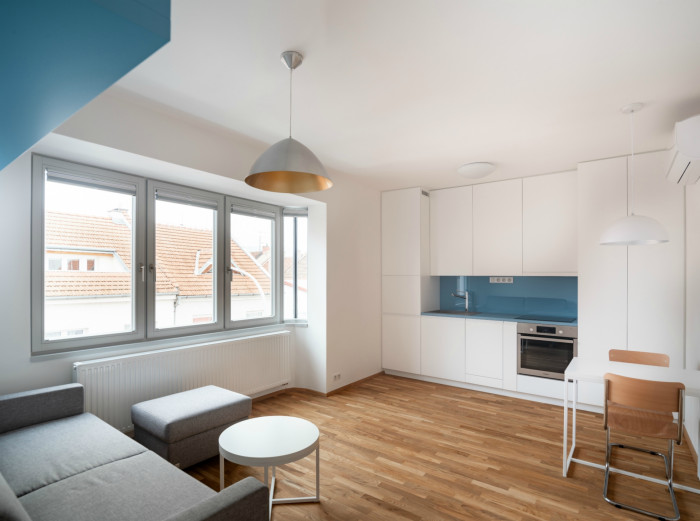 Dům s kancelářemi a byty v Brně, studio AEIOU