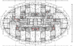Sky Park Residence, Bratislava - situace - půdorys typického podlaží