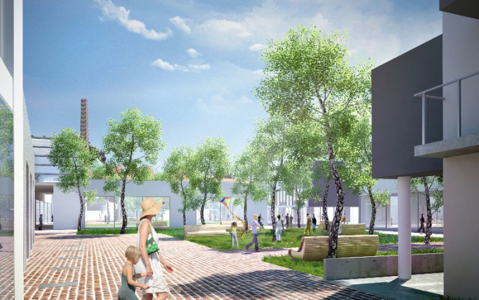 Vzdělávací centrum Ústí nad Orlicí, vizualizace návrhu, MS plan s.r.o.