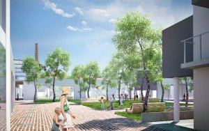 Vzdělávací centrum Ústí nad Orlicí, vizualizace návrhu, MS plan s.r.o.
