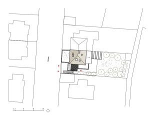Pražská kancelář, Studio RAKETOPLÁN, situace