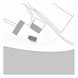 stempel & tesar architekti, Rodinný dům Karasy, situace – foto