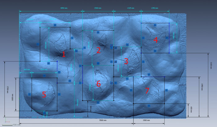 Alexandra Koláčková, Pochozí fontána s rejnoky, ZOO Zlín-Lešná, náhled z 3D rozložení dílů - foto