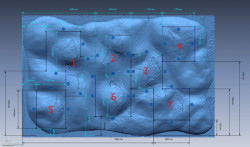 Alexandra Koláčková, Pochozí fontána s rejnoky, ZOO Zlín-Lešná, náhled z 3D rozložení dílů - foto