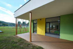 Mateřská škola v Měchenicích.