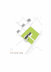 Rodinný dům Maxičky, 3+1 architekti, situace