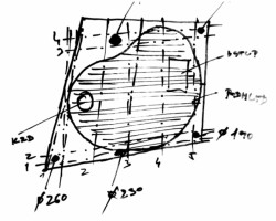 Tree House, Jan Tyrpekl, skica
