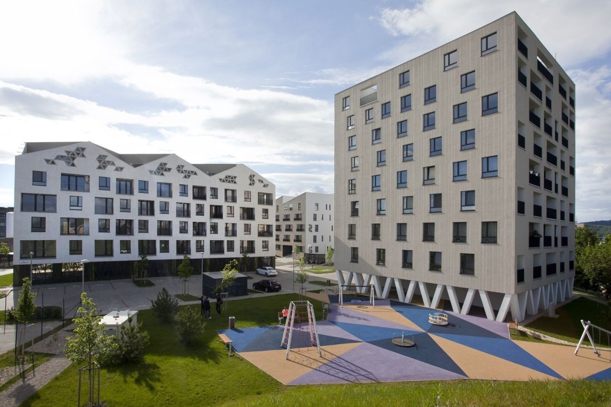 Obytný komplex Nová Terasa, Vallo Sadovsky Architects, foto