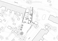 Rodinný dům v Lanškrouně, situace, Martin Neruda Architektura