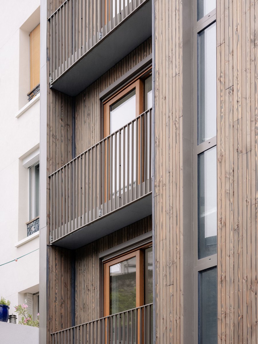 Bytový dům Quatre-Cheminées na okraji Paříže, Déchelette Architecture